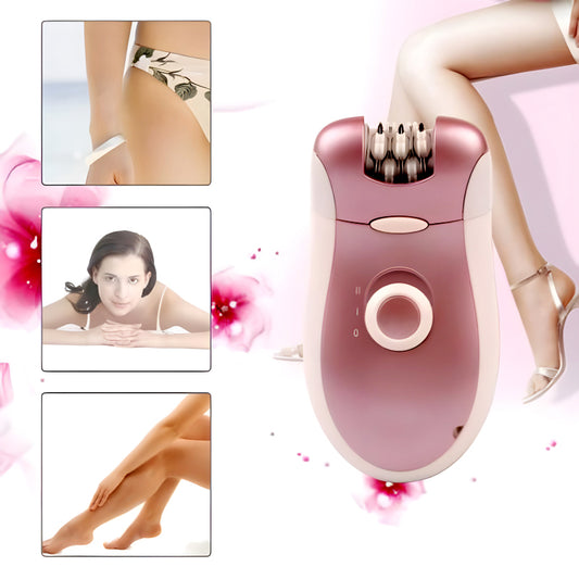 KM-2068 Kemei 2-In-1 High-Quality Electric Rechargeable Shaver Epilator For Women